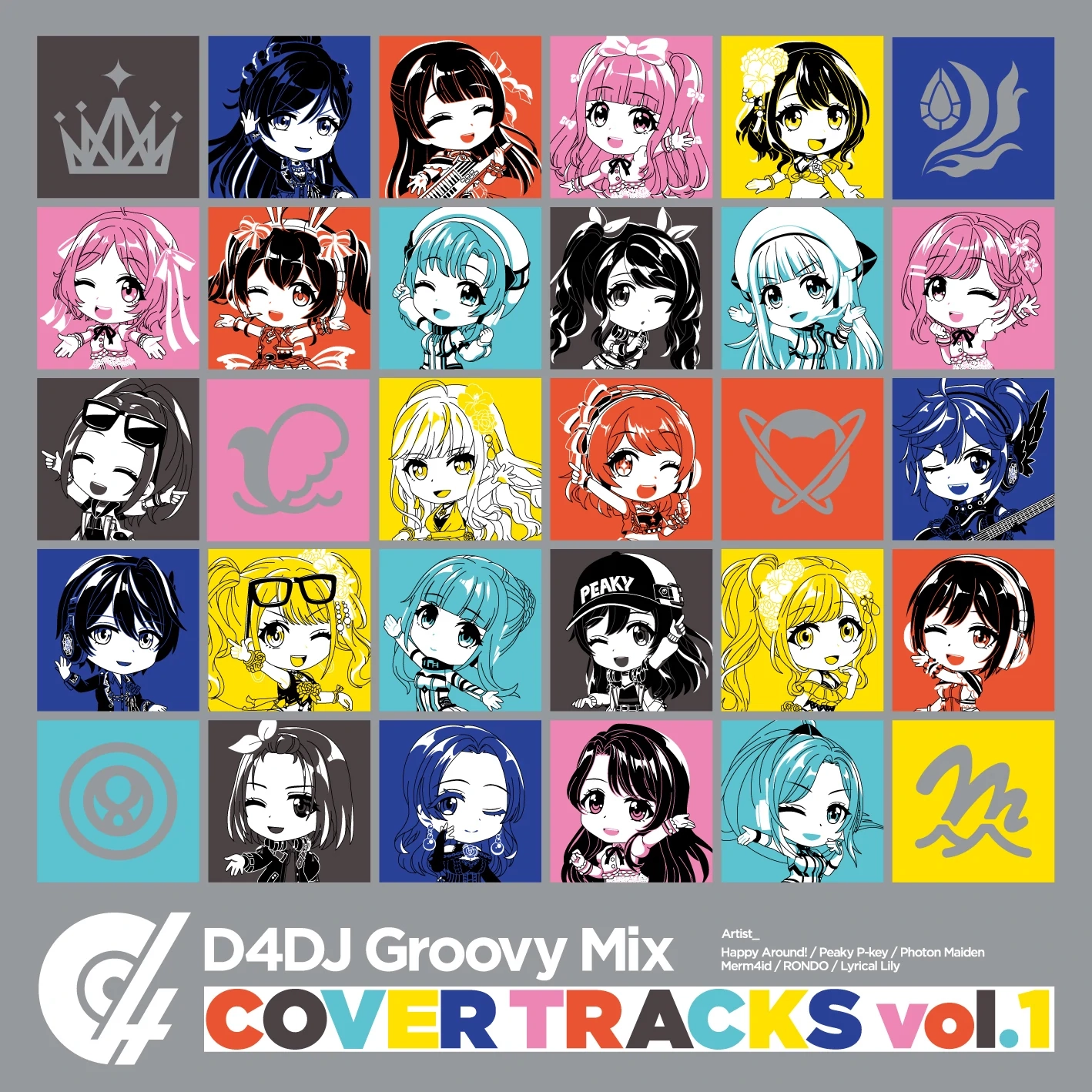 D4DJ Groovy Mix COVER TRACKS vol.1 (2021) MP3 - Download